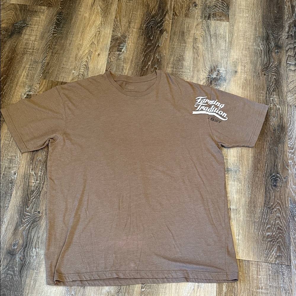 John Deere Brown Short Sleeve Tee